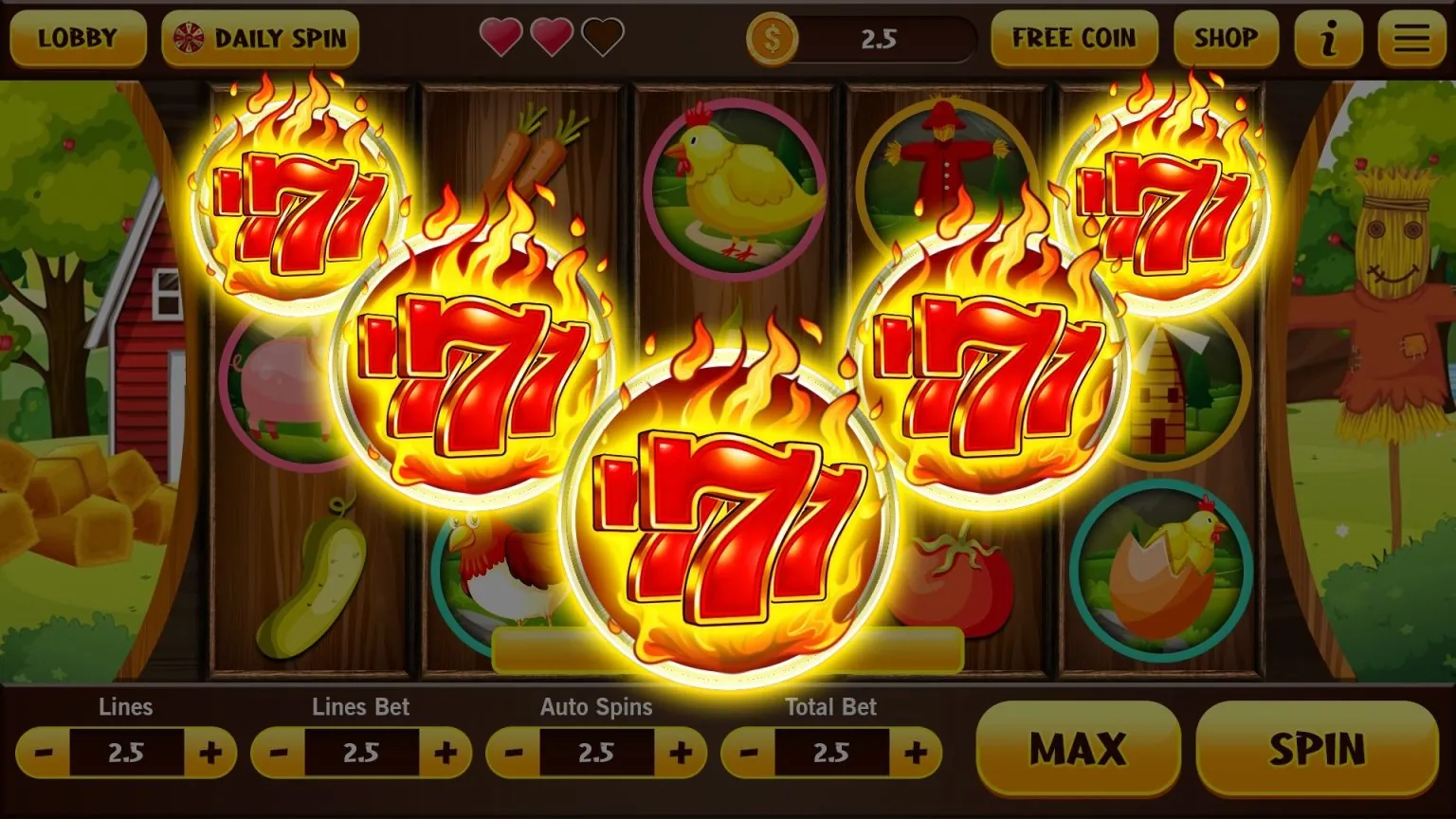 Các chương trình khuyến mãi hấp dẫn từ 77 Ball Android