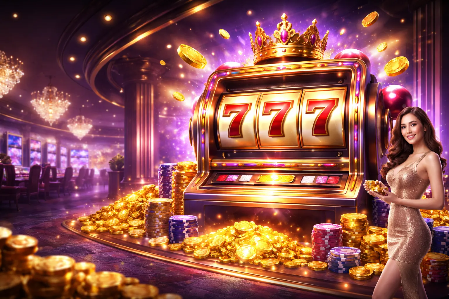 Hình ảnh chính trò chơi Slot trên 77 ball Android